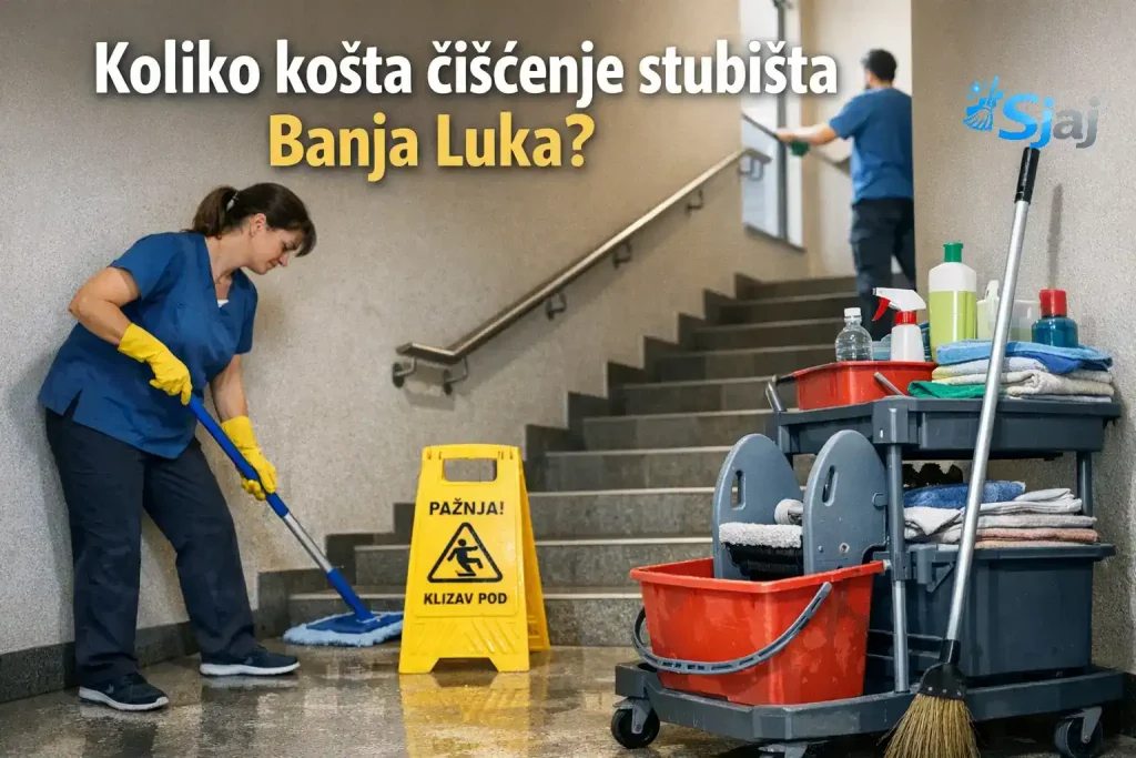 koliko košta čišćenje stubišta Banja Luka